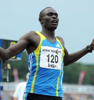 David Rudisha approaches the world record
