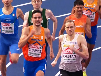 The tense finish of the 2025 European Indoor final