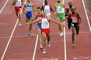 Rashid Ramzi wins gold at Helsinki