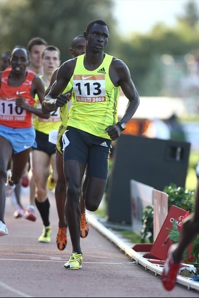 David Rudisha leading